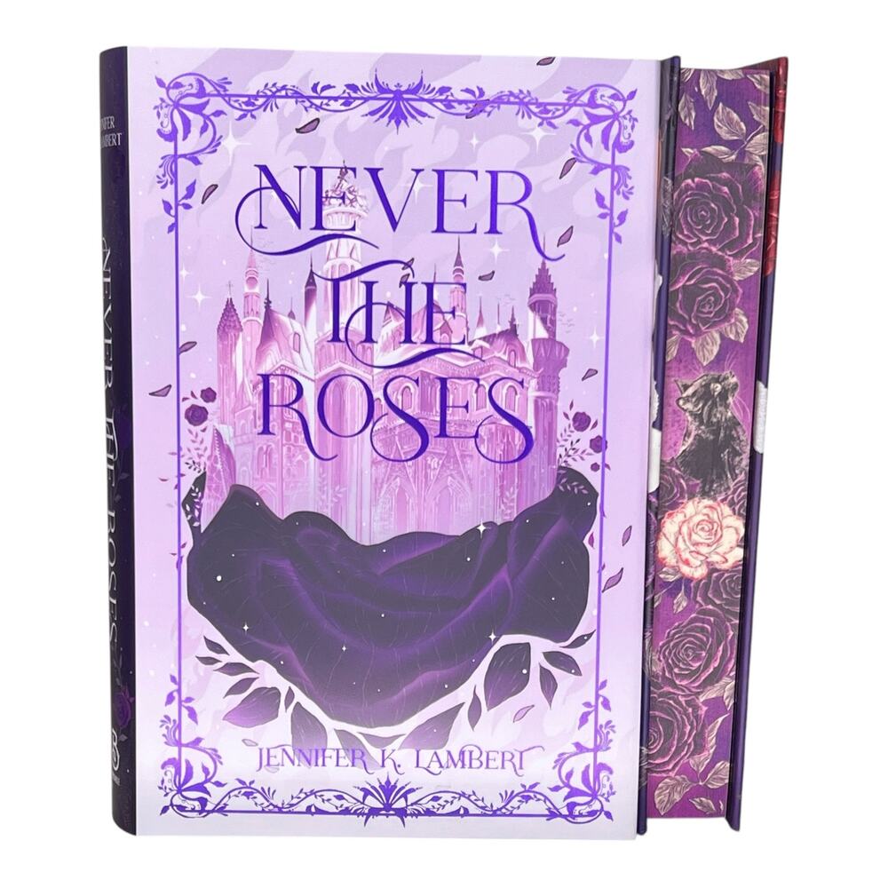 OwlCrate Never the Roses by Jennifer K. Lambert -July 2025 Adult Limited Edition